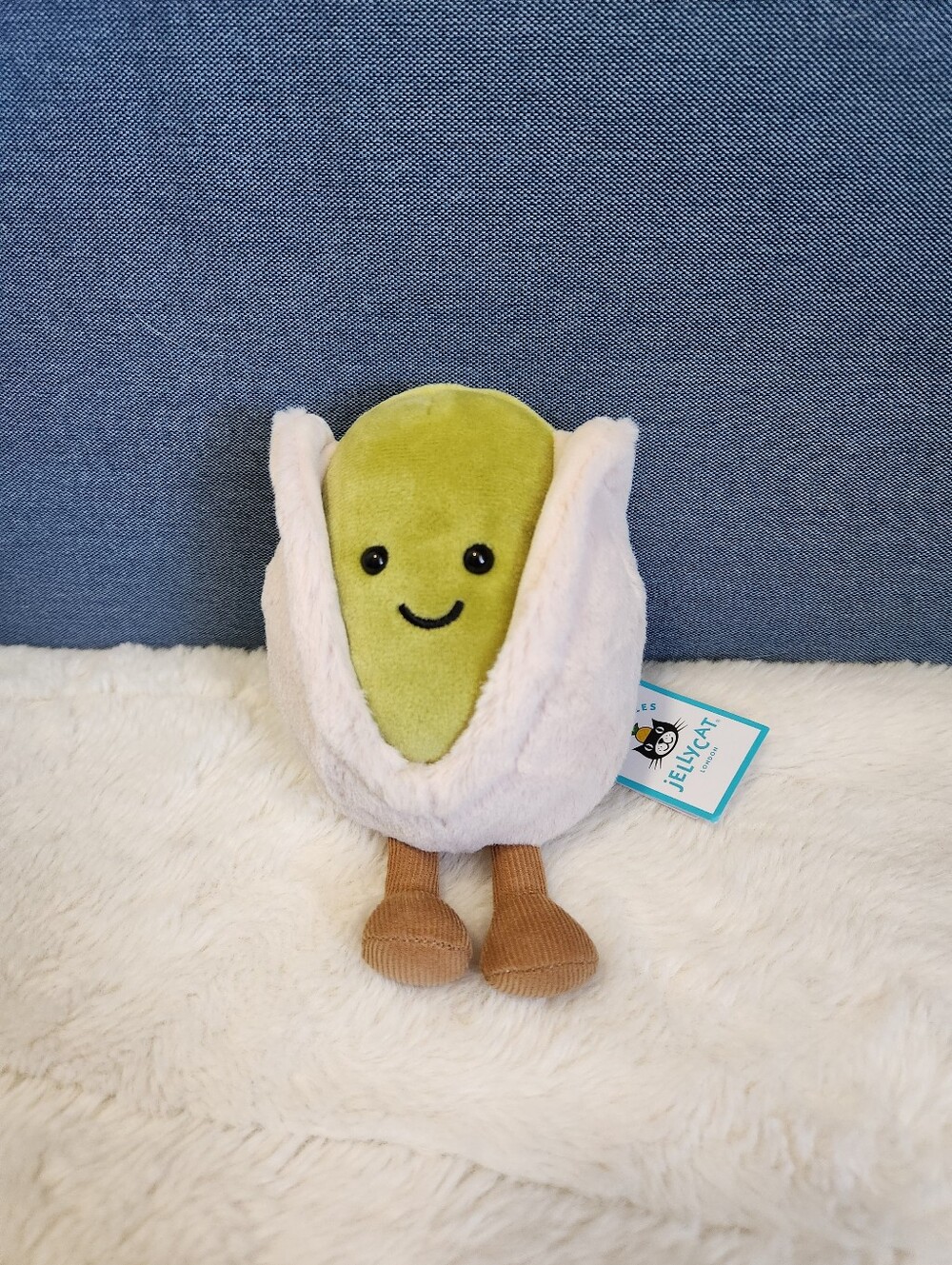 NWT Jellycat Amuseables Horatio Pistachio Plushie
